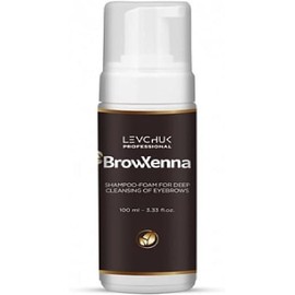 BrowXenna Brow Shampoo de 30 ml; para aplicación de Henna para cejas