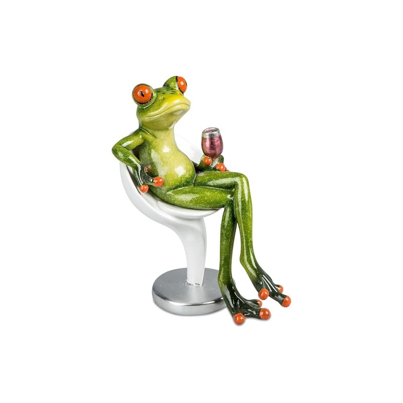 formano Funny Frogs Collectible Figurine Frog House (Stool)