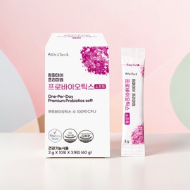 Doctor Check Healthy Dr. Check One Per Day Premium Probiotics Soft 2g x 30 packets 10 billion lactic acid bacteria / 닥터체크 원퍼데이 프리미엄 프로바이오틱스 소프트 2g x 30포 100억 유산균