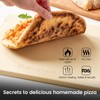 ROCKSHEAT Large Pizza Stone, 20"x13.5" Rectangular Pizza Stone for Oven
