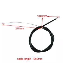 Unbranded/Generic 49cc-80cc Clutch Lever Clutch Cable 2 Stroke Motorised Motorized Bicycle Bike US