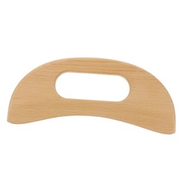 Beavorty 1pc Wooden Scraping Tool for Body Massage Meridians Therapy Scraper for Neck Back and Shoulders Smooth Multi-functional Gua Board for Relaxation and
