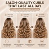 PRITECH Automatic Rotating Curling Iron - Effortless Curls for All