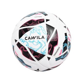 Cawila Liga Triton FT Football | Match Ball Size 5 White Black Pink 5