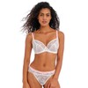 Freya Offbeat Plunge Bra White White 30E
