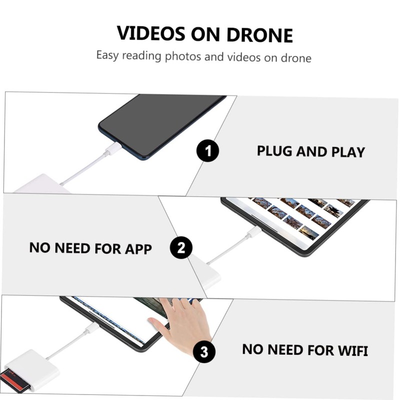 Vaguelly Memory Reader Adapter C USB Cf Card Reader High