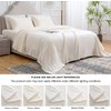 BEDELITE Flannel Sheets King Size White - Super Soft Fleece