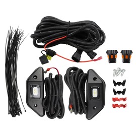 00016-34187 LED Cargo Bed Lighting fit for 2015-2021 Toyota Tundra Tacoma,Waterproof Bright Led Pickup Truck Bed Lighting Kit Accessories 2pcs