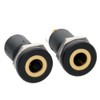 kenable 3.5mm Aux Stereo Gold Socket Input Panel Mount Audio