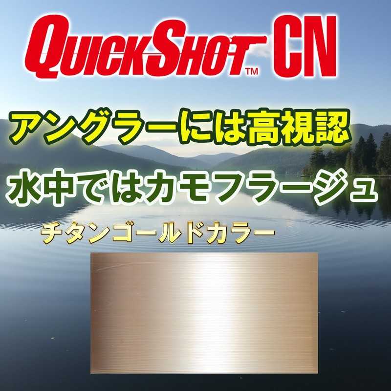DUEL(デュエル) HARDCORE(ハードコア) カーボナイロンライン 10Lbs. HARDCORE QUICK SHOT CN 150m 10LbS.