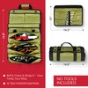 Vexloop Roll Up Tool Bag Organizer, Motorcycle Tool Bag for