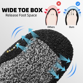 PPQ Mens Womens Minimalist Barefoot Sock Shoes Ultra Portable Non Slip Multi-Purpose Water Footwear Lightweight Comfort