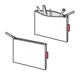 reisenthel Case 1 - Universal Small Organiser - Cosmetics or Small Handbag Items, Leo Macchiato, Sports