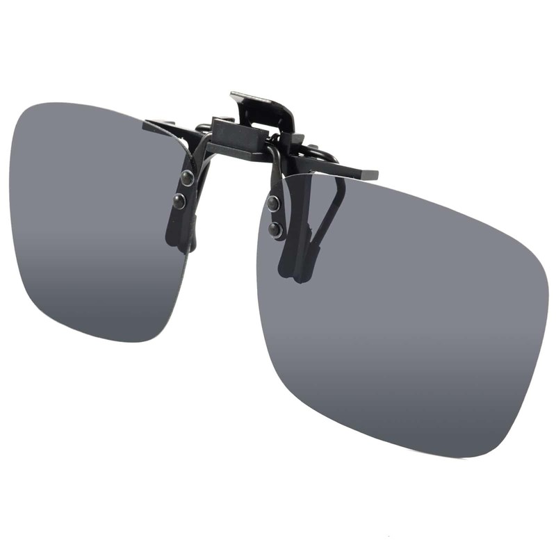 BEZLIT 30599 Clip On Glasses Attachment Un-Polarised, black