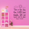 Family The Day The Lord Has Made Empowering Quote Wall