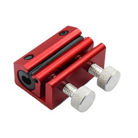 NYTKL Cable Lubricator, Aluminum Portable Wire Lubricant Tool Brake Cable Luber, Dual Throttle Clutch Line Oiler for Bike Scooter Motorcycle ATV Dirt-Bike, Car Accessories (Red)