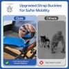 Transfer Board with Adjustable Safety Strap Buckle, Heavy Duty Slide