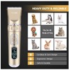 Dog Clippers 3-Speed Low Noise Cordless Pet Grooming Tools for