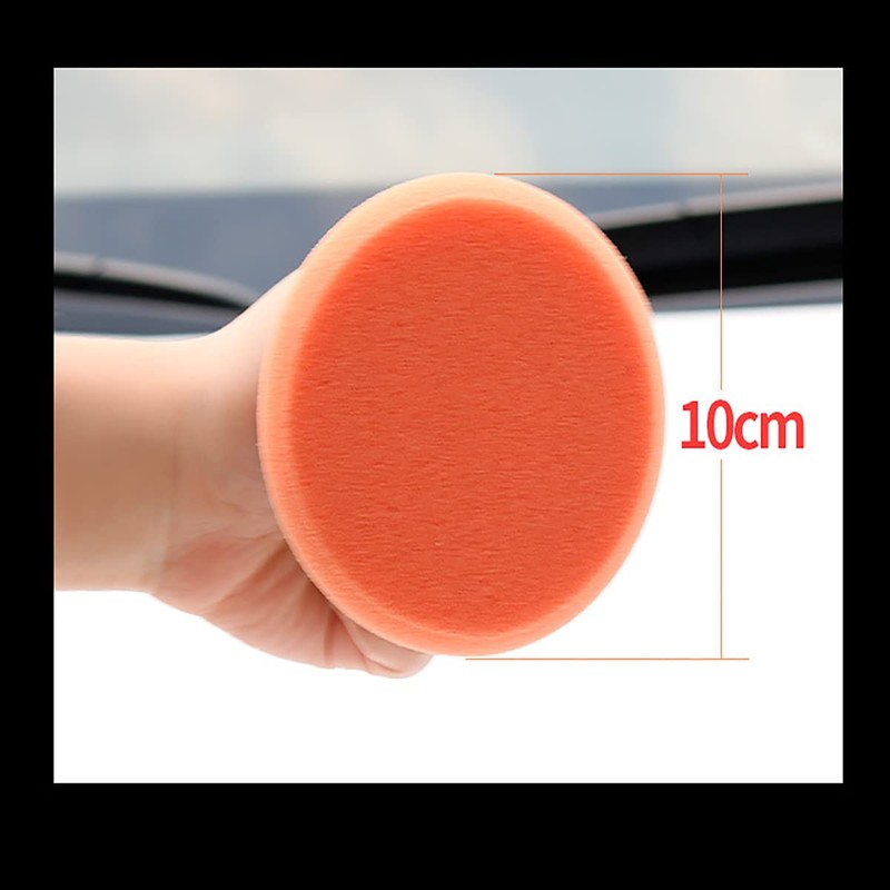 Buffing Polishing Pads, 5Pcs 3.9 Inch Backing Plate Compound Buffing