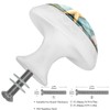 NEWzone 4 Pack Drawer Knobs Beach Starfishes Seashells Cabinet Knobs