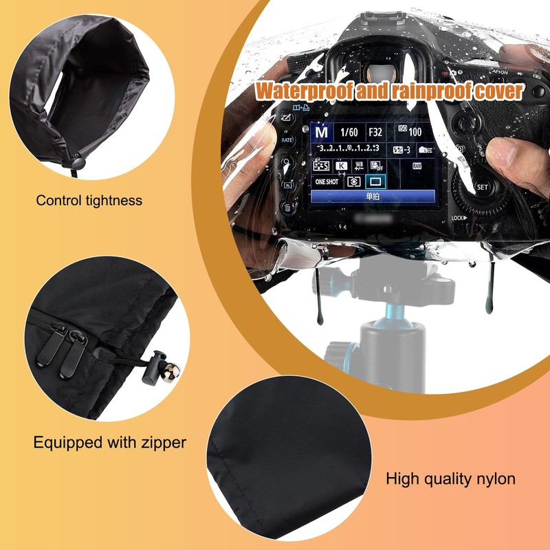 EULAPGOE Camera Rain Cover Waterproof Rain Cover Camera Rain Cover