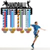CREATCABIN Handball medal holder, sports medal hanger, display, award bands,