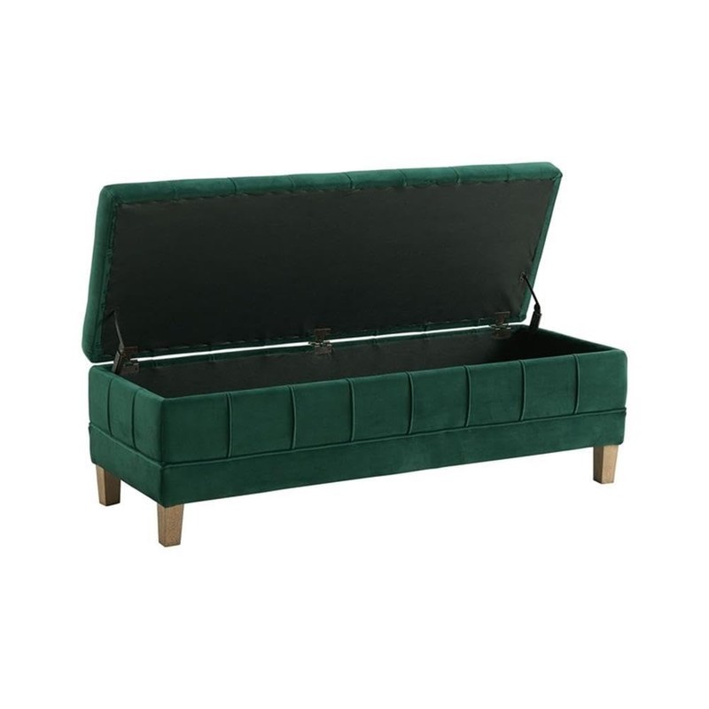 Picket House Furnishings Jude Tufted Storage Ottoman