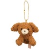 Skater ZBCM1-A Plush Toy Ball Chain Mascot Pompon's Dog