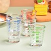 Shot Glass Measuring Cup，Espresso Shot Glass 26-Incremental Measurement 1oz, 6