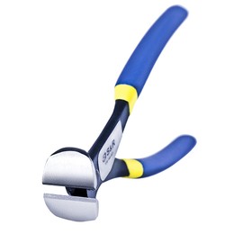 S&R Carpenter's Pincers 200 mm - Sharp Cutting Edges 70C Steel HRC 66 Non-Slip 2K Handles