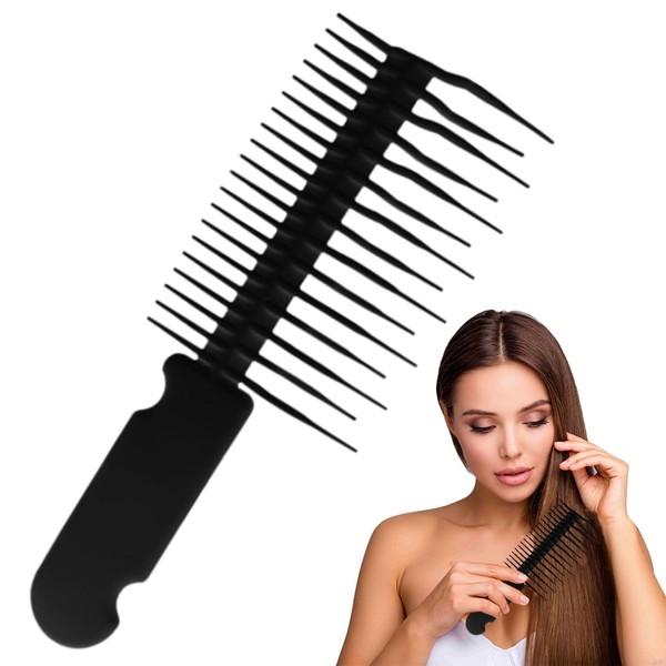1 Piece Wide Comb, Double Sided Wide Coarse Tooth Comb,