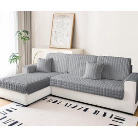 IMSGVIFO 1 2 3 4 Seater Sofa Cover Couch Cover L Shape Corner Sofa Sofa Couch Throw Blanket Velvet Couch Throws Sofa Cover Sofa Throws Non-Slip