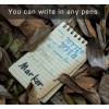 GLORYFIRE Waterproof Notebook 5 Pack 3X5 Inches 96 Pages Durable