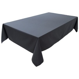 High-Quality Tablecloth, Table Linen Made from 100% Cotton, Concept Collection, Choice of Colours and Sizes (Tablecloth - 40 x 40 cm, Anthracite)