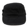 Washed algodón Ejército Militar BDU estilo Fitted Pac, Negro