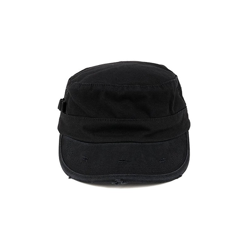 Washed algodón Ejército Militar BDU estilo Fitted Pac, Negro