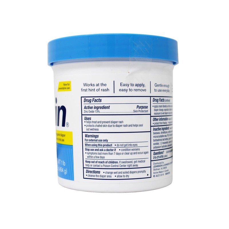 Desitin Rapid Relief Creamy Jar, 16-ounce, Relieves Diaper Rash Discomfort,