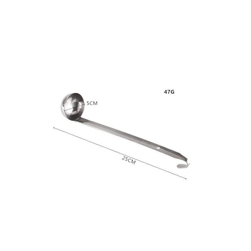 FSSTUD 3 Pcs 1 oz Stainless Steel Cooking Ladles Long