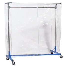 Clear Cover for Garment Rack (5'L x 5'H) [Kitchen]