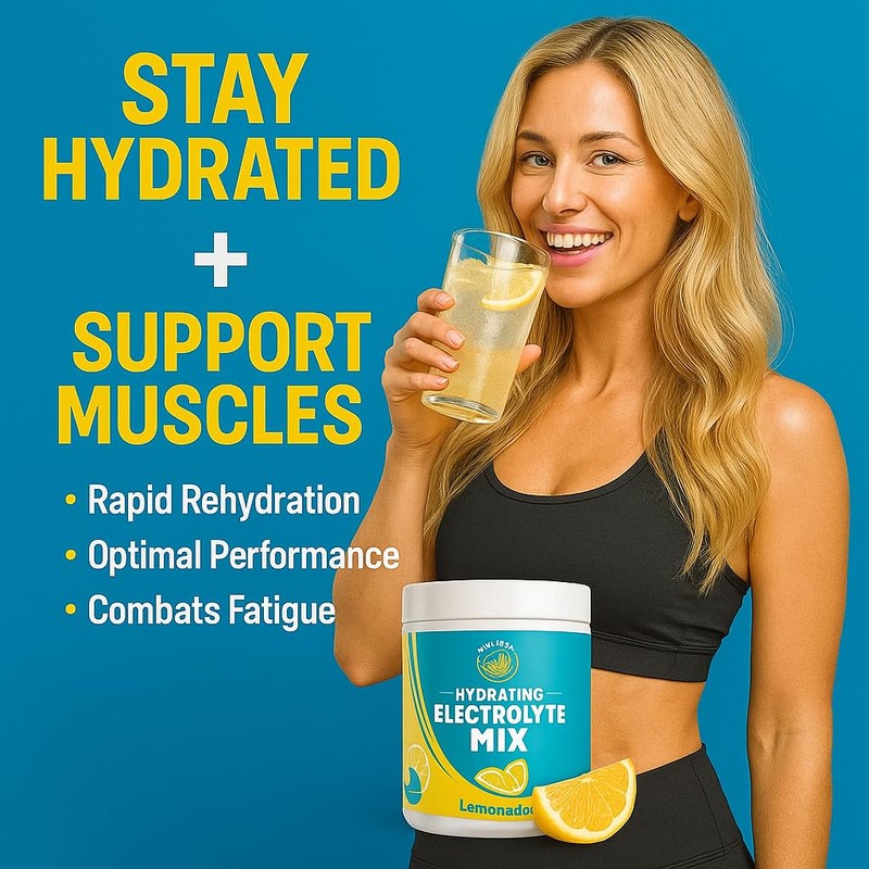 Electrolyte Powder – Zero Sugar Lemon Hydration Mix | 90