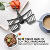 EPRVAUY TM5/TM31 Butterfly Mixer Attachment for Multifunctional Food Processor Replacement