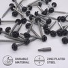 SKIR'CO Pack of 40 Metal Roofing Screws 4.8 x 60