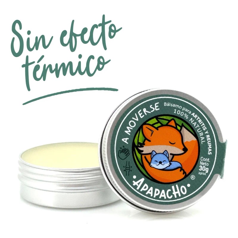 A Moverse Apapacho Balsamo Bebés Niños Mamá Papá Abuelos 30g