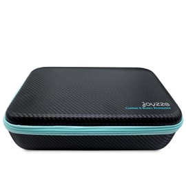 JOYZZE Blades Storage Case - Organize and Protect Your 22 Blades with this Convenient Storage Solution - Grooming Clipper Blade Case Holder Organizer (Blade Storage Case Teal - Holds 22 Blades)