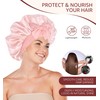 HiRui Silk Satin Bonnet for Sleeping Women, Double-Layer Sleep Cap