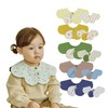 [Konny] Connie Tie Set, Yellow Lemon, Forest Leaf, Blue Choco,