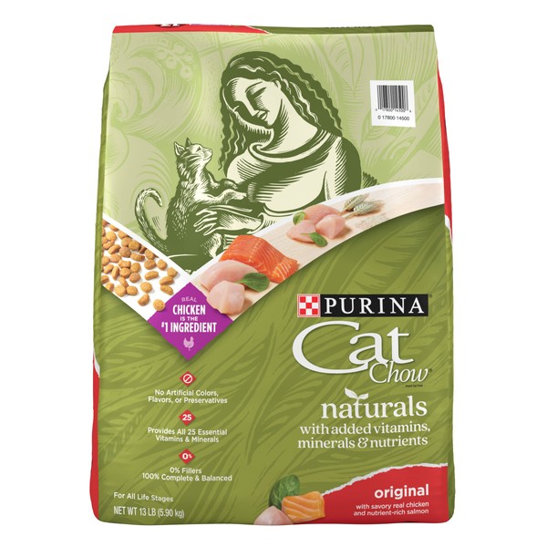 Purina Cat Chow Naturals With Added Vitamins, Minerals and Nutrients