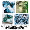 NARA Black Paper for Alcohol Ink Painting (360 GSM, Black
