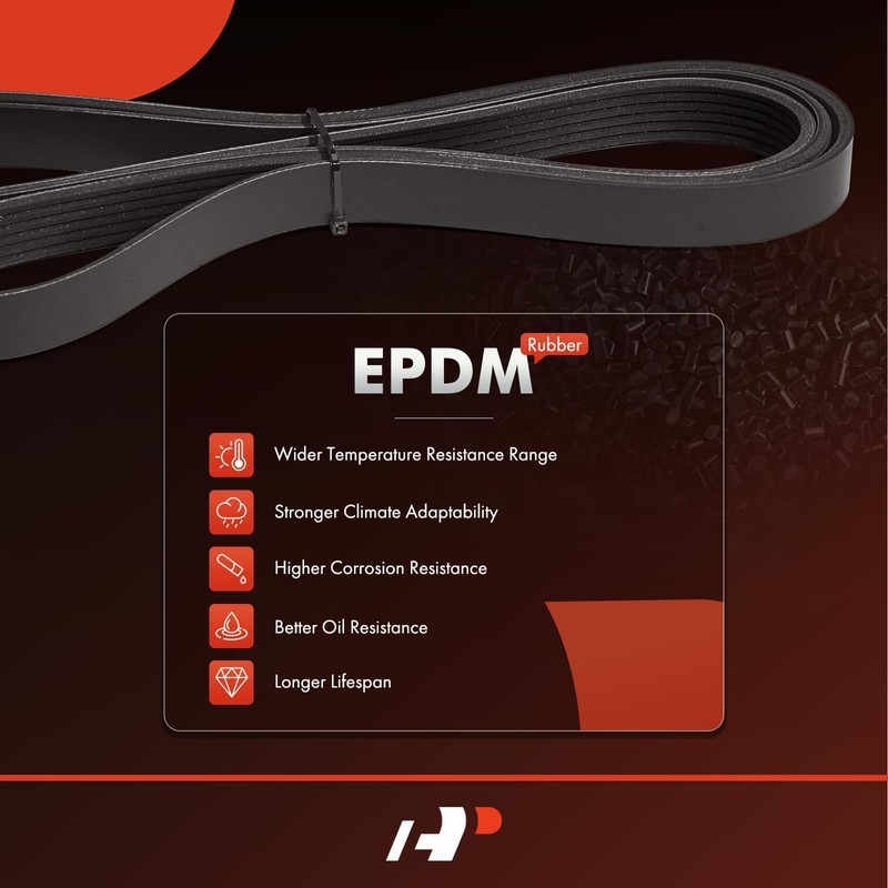 A-Premium Engine Serpentine Drive Belt Compatible with Nissan Rogue 2008-2013,