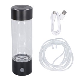 410ml Portable Hydrogen Water Generator with Nasal Hose Hydrogen Rich Water Maker Machine 1200‑1400ppb